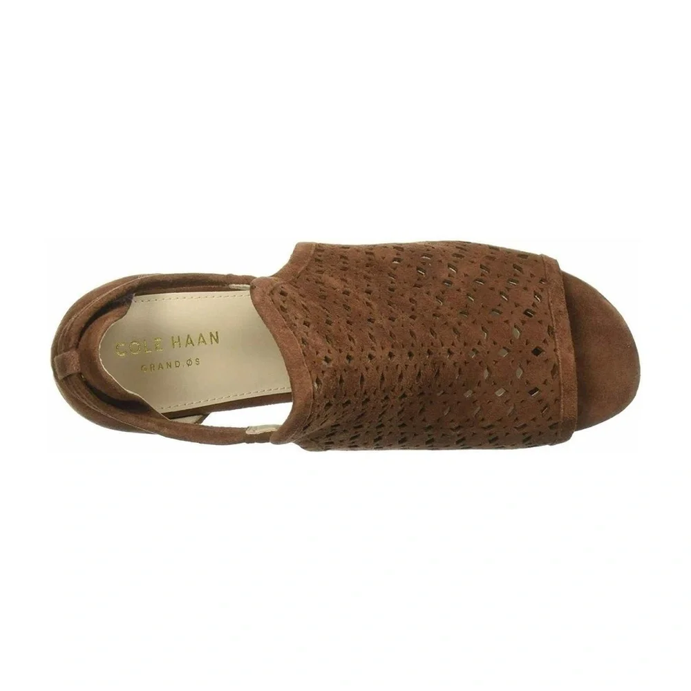 NWB - 7.5 Cole Haan womens Edie Wedge Bootie (85mm)